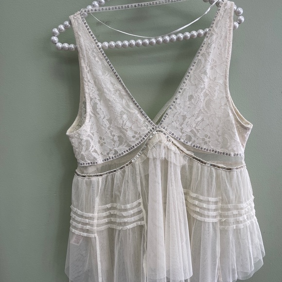 Free people on the town embellished sequins tank - Picture 8 of 10